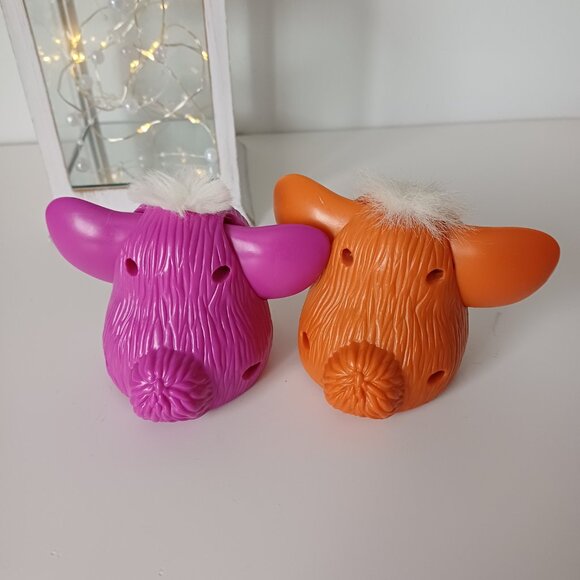 2 Vintage Furby McDonald's Plastic Happy Meal Toys TLC - Picture 2 of 4